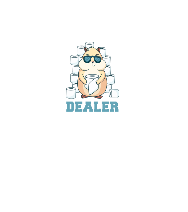 Dealer model turcoaz pe tricou