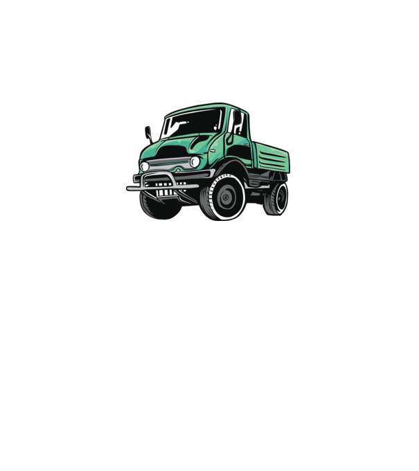 Camion model gri pe tricou