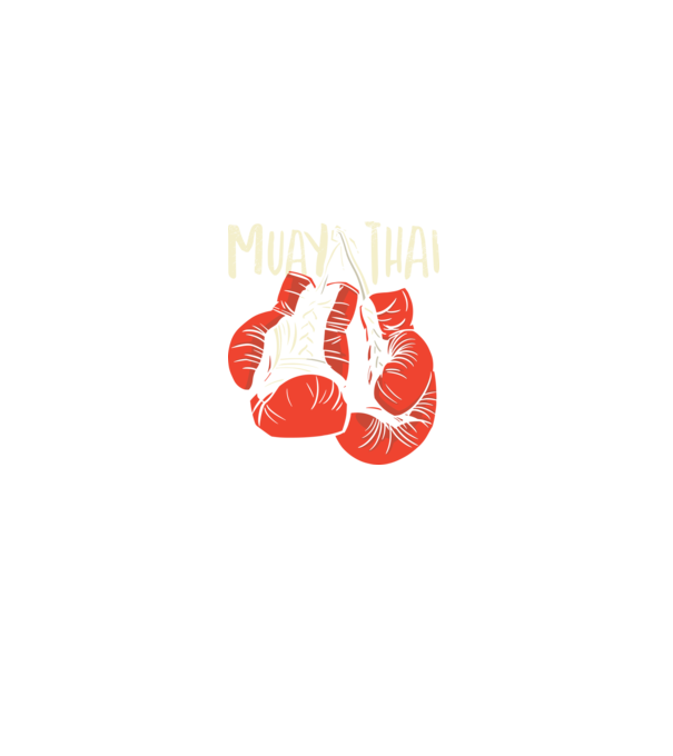 Muay Thai model negru pe tricou