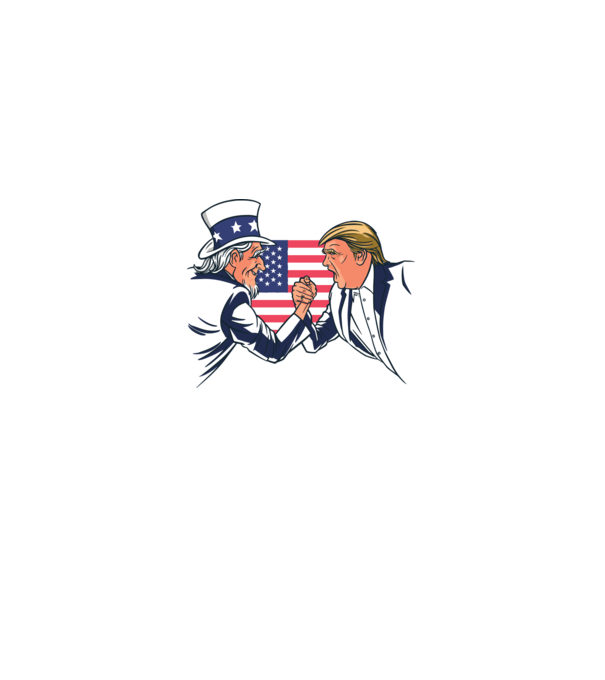 Trump Vs Unchiul Sam SUA 2020 alegeri prezidențiale model albastru regal pe tricou