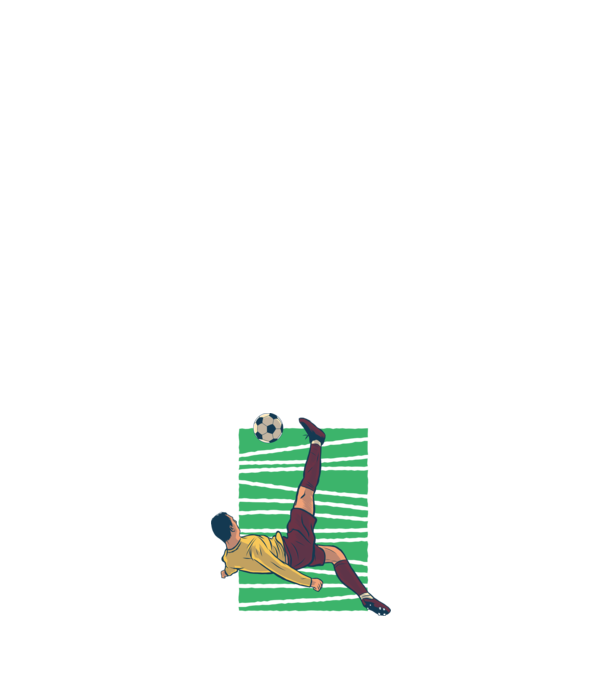 Fotbalist foarfecă model verde pe tricou