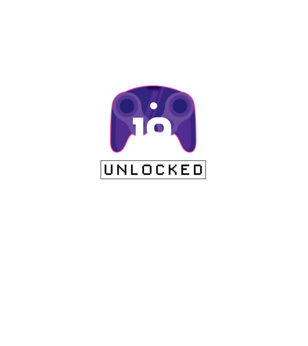 Level 19 Unlocked Gamer Birthday model negru pe tricou