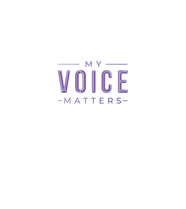 My Voice Matters de Ziua Femeii model alb pe tricou