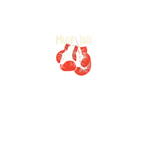 Muay Thai model negru pe tricou