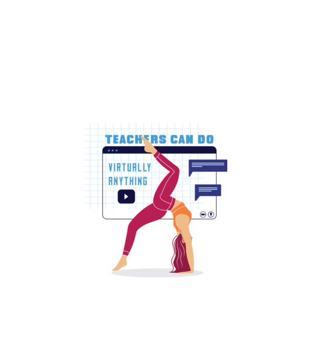 Fitness virtual model negru pe tricou