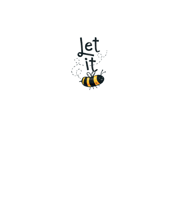 Let it bee - Apicultor model roșu pe tricou