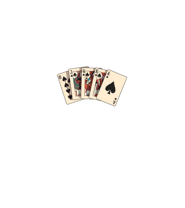 Poker All in model negru pe tricou