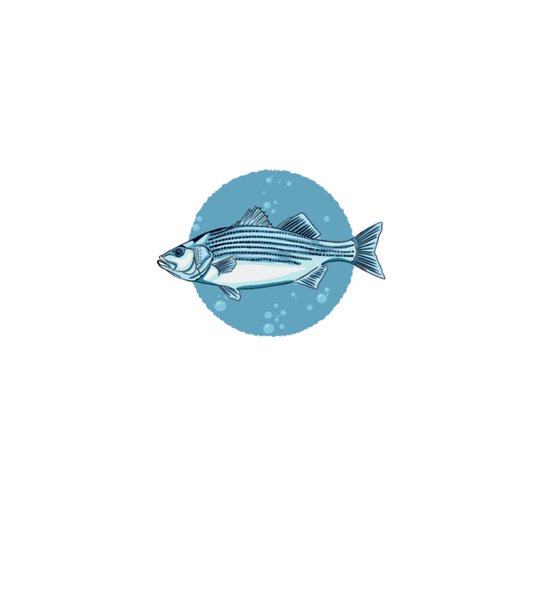 Biban de mare model albastru regal pe tricou