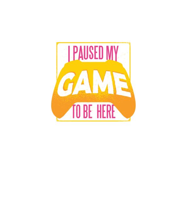 I paused my game to be here tricou amuzant Gamer model turcoaz pe tricou