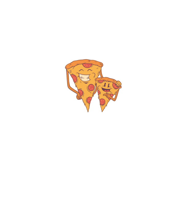 Familie Pizza model turcoaz pe tricou
