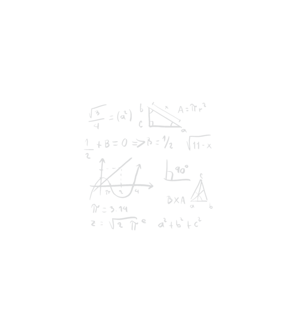 Formule matematice model negru pe tricou