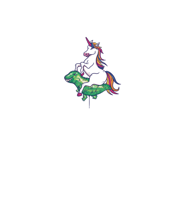 Balon cu Unicorn model gri pe tricou