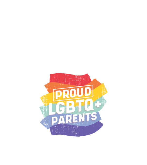 Părinți mândri LGBTQ model albastru închis pe tricou