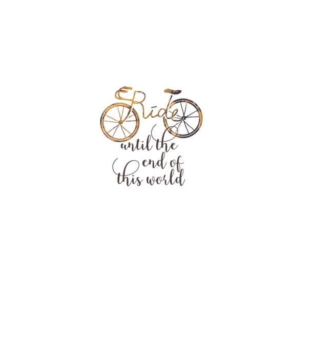 Ride until the end of this world model gri pe tricou