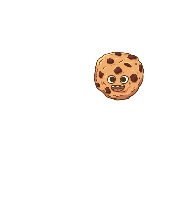 Cookie drăguț model galben neon pe tricou