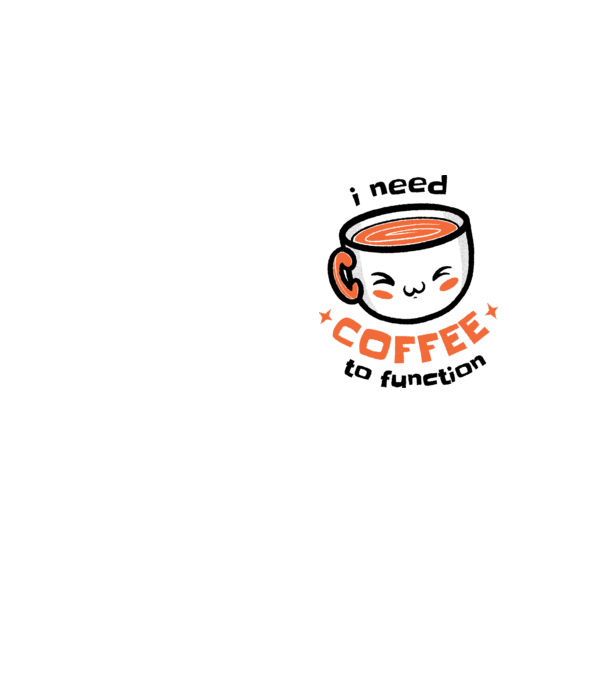 Am nevoie de cafea model galben neon pe tricou