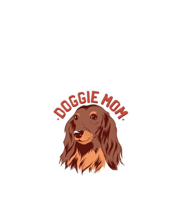 Mamă de Câine model nisipiu pe tricou