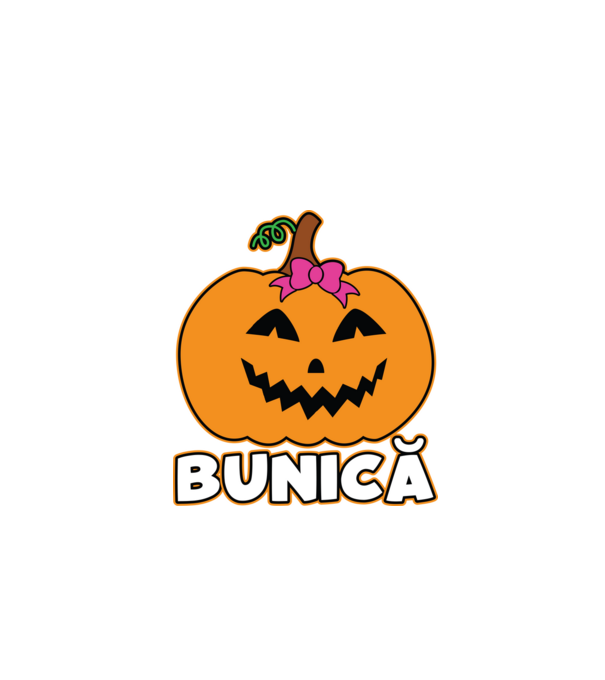 bunică model negru pe tricou
