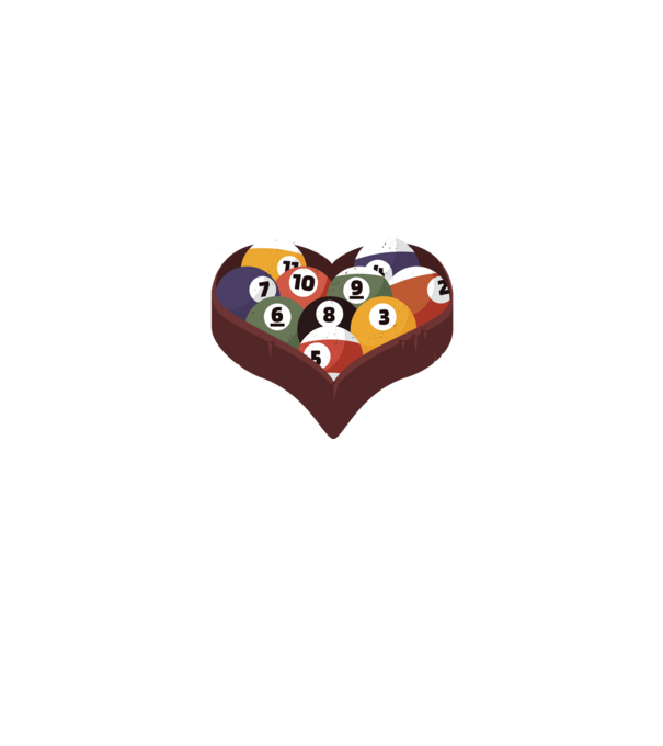 I break hearts - Biliard model albastru jeanși pe tricou