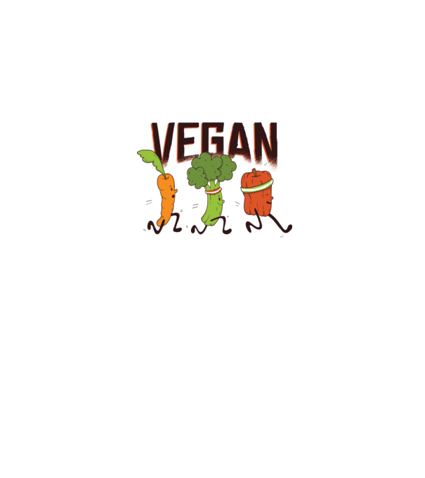 Legume vegan model alb pe tricou