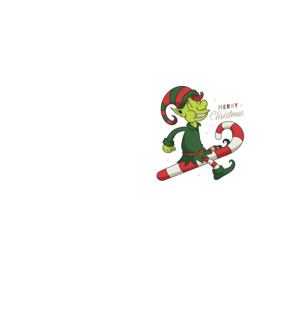 Crăciun Fericit Elf model galben neon pe tricou