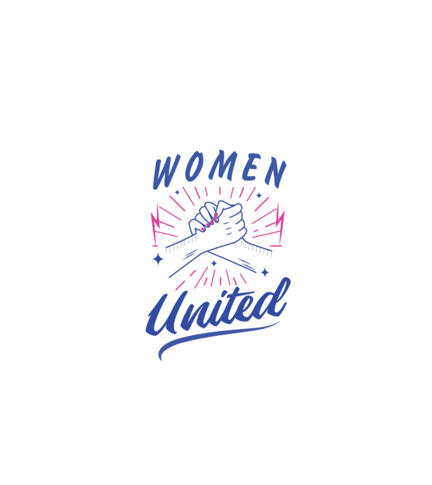 Women United tricou Ziua Femeii model alb pe tricou