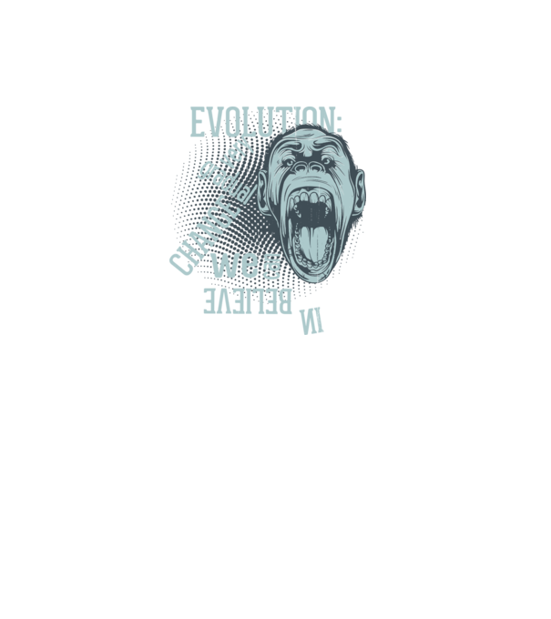 Evolution - Very gradual change model negru pe tricou