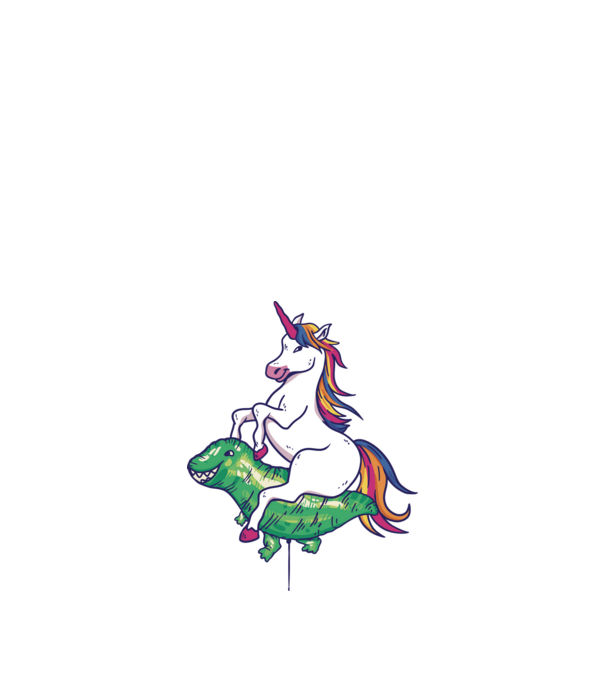 Balon cu Unicorn model nisipiu pe tricou