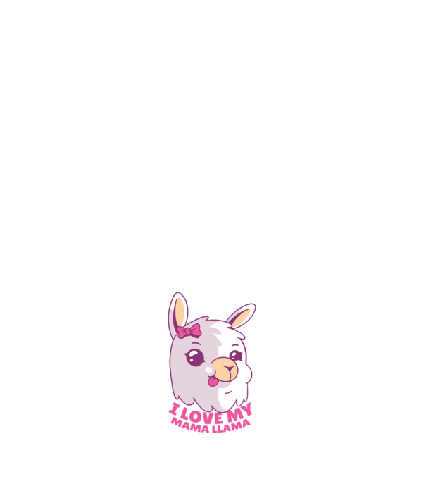 I Love My Papa Llama tricou drăguț cu lamă pentru bunica model negru pe tricou
