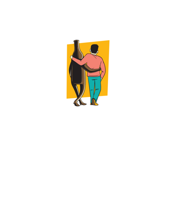 Amici de pahar model turcoaz pe tricou