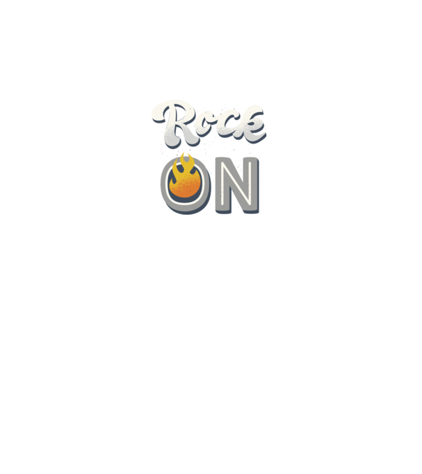 Rock On model negru pe tricou