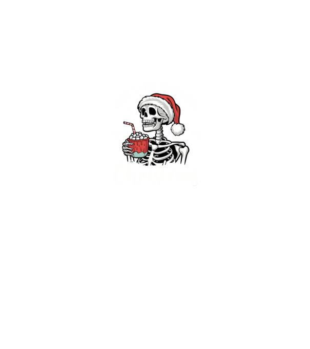 Dead inside, but it's christmas Negru model negru pe tricou