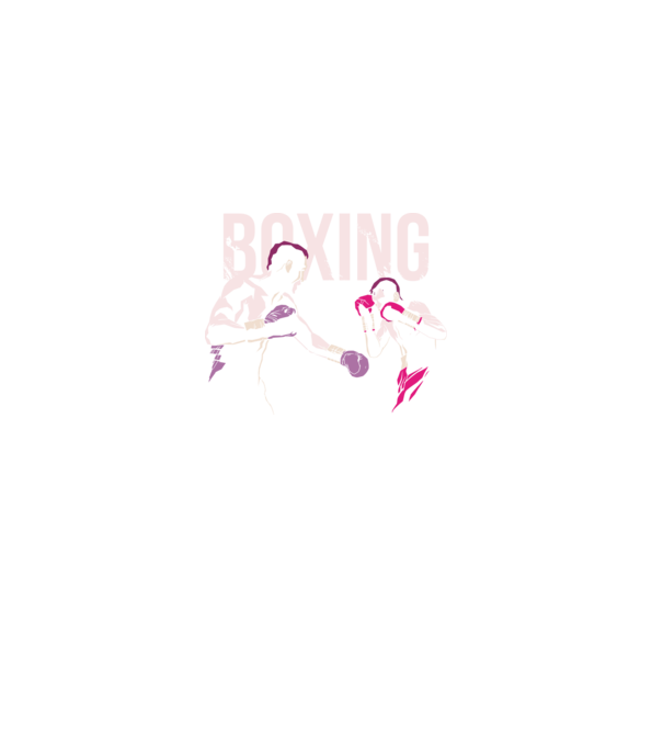 Boxing model negru pe tricou