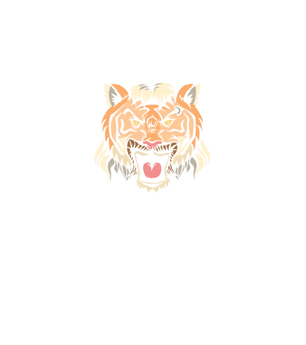 Tiger King Tigru model negru pe tricou