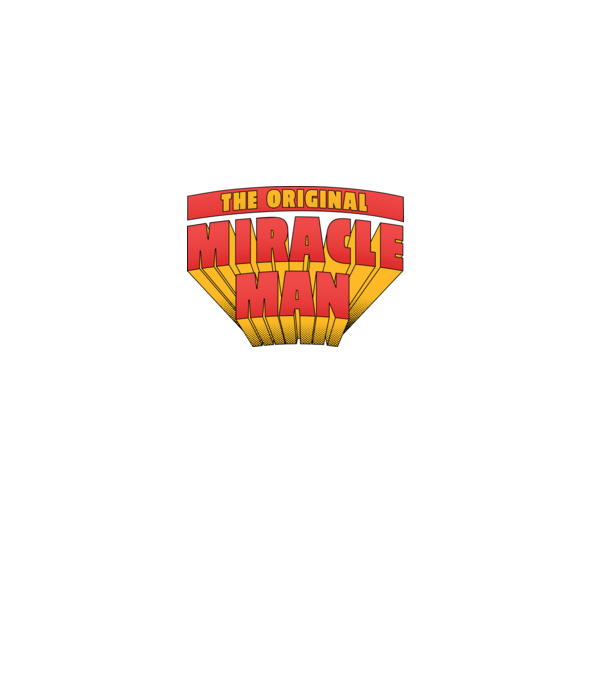 The Original Miracle Man model negru pe tricou