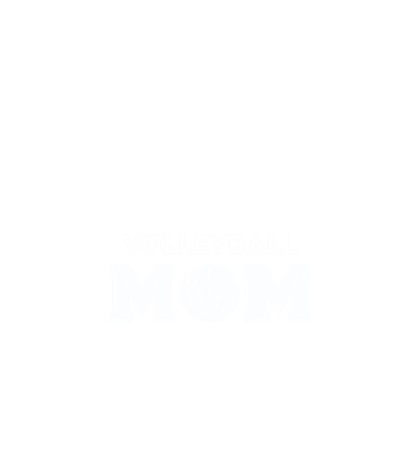 Mamă voleibalistă model albastru închis pe tricou