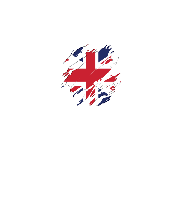 UK Steagul Regatului Unit model negru pe tricou