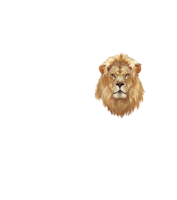 lion head paint model galben neon pe tricou