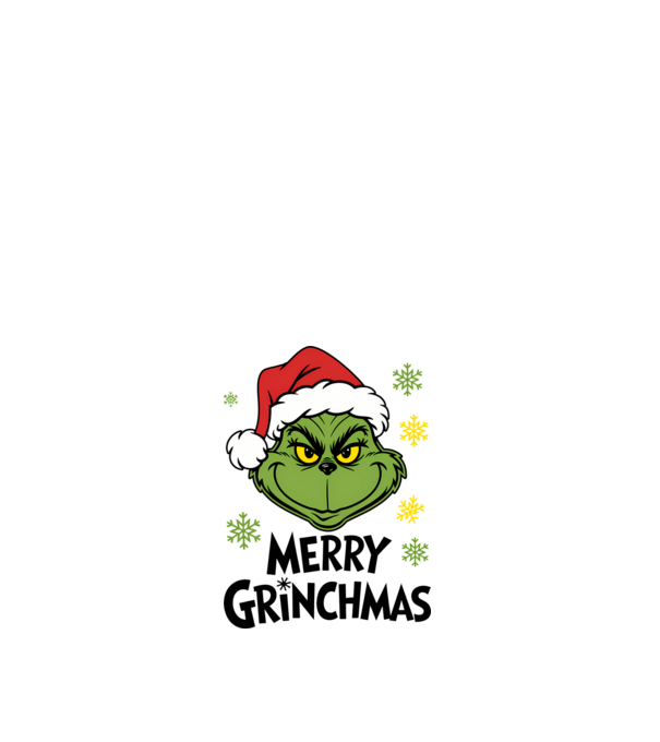 Merry Grinchmas Alb model alb pe tricou