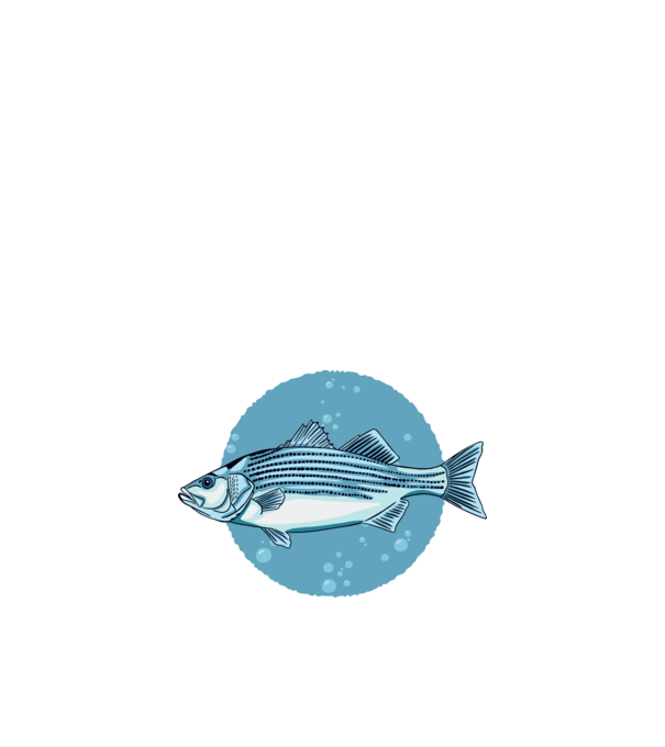 Biban de mare model albastru închis pe tricou