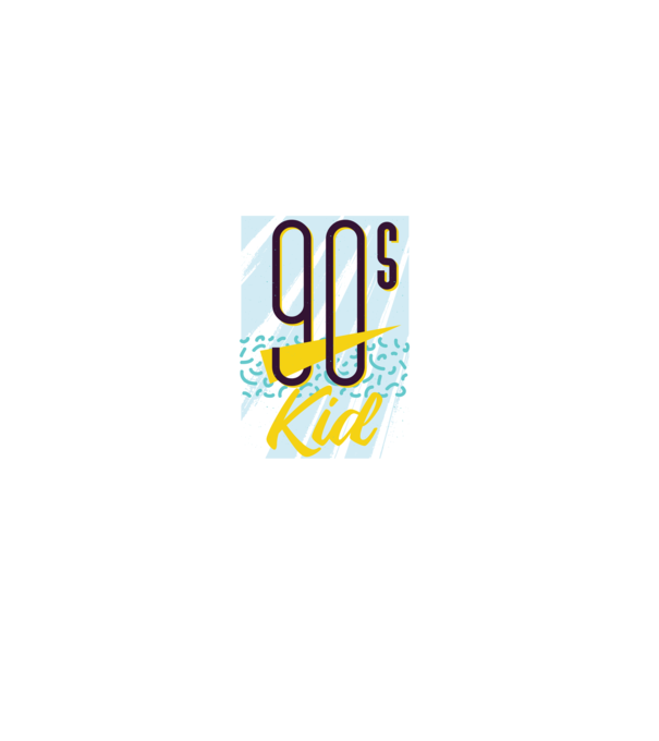 Retro 90s Kid model gri pe tricou