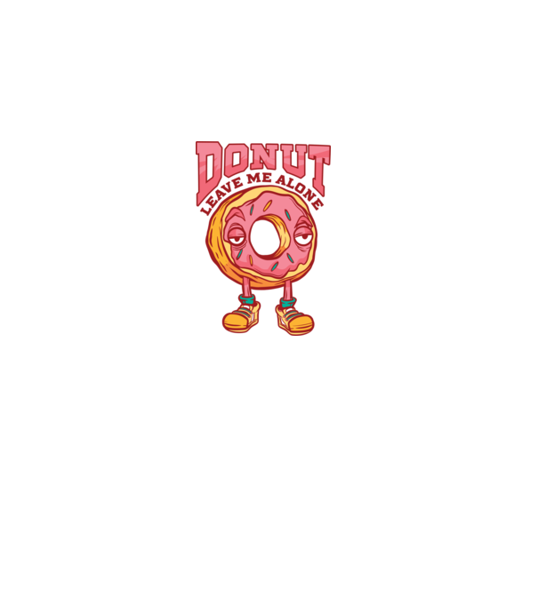 Donut leave me alone model nisipiu pe tricou