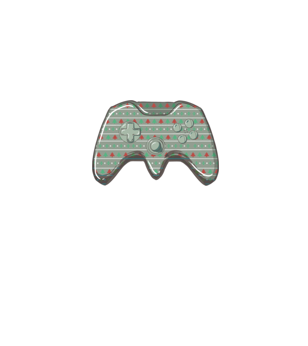 Controler Gamer Crăciun model gri pe tricou