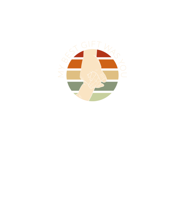 My Best Gift Was You model negru pe tricou