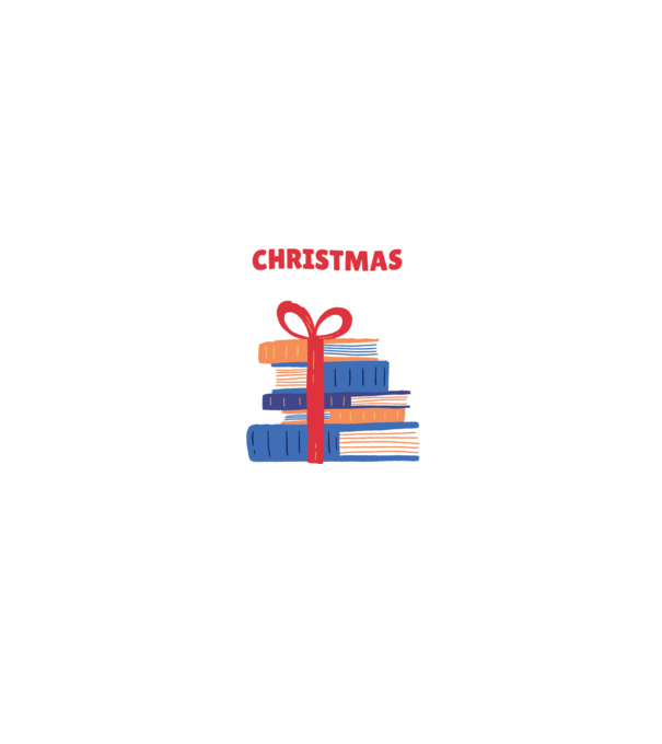 All I want for Christmas is Books tricou cu cărți model negru pe tricou