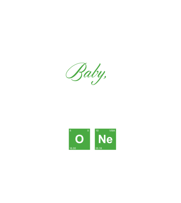 Baby you are the one model negru pe tricou
