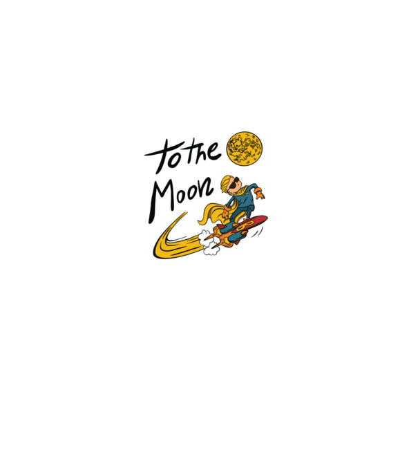 To the Moon Bitcoin model gri pe tricou