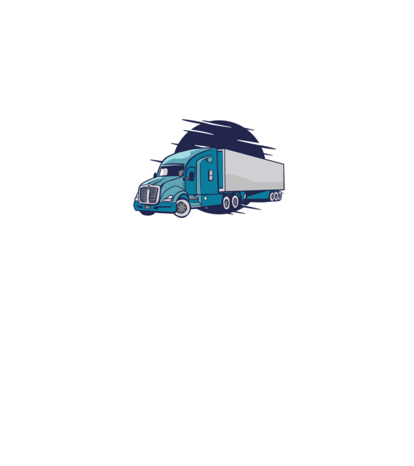 Tricou Șofer de camion model alb pe tricou
