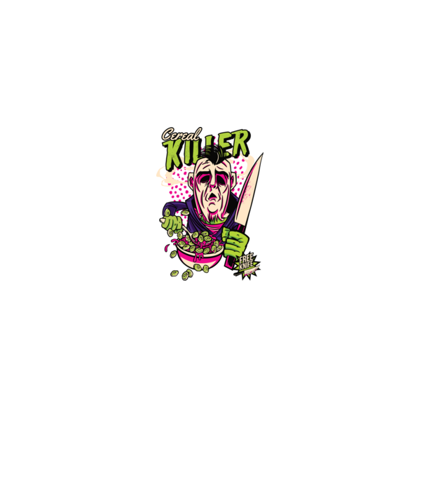 Cereale Killer Fulgi de cereale model negru pe tricou