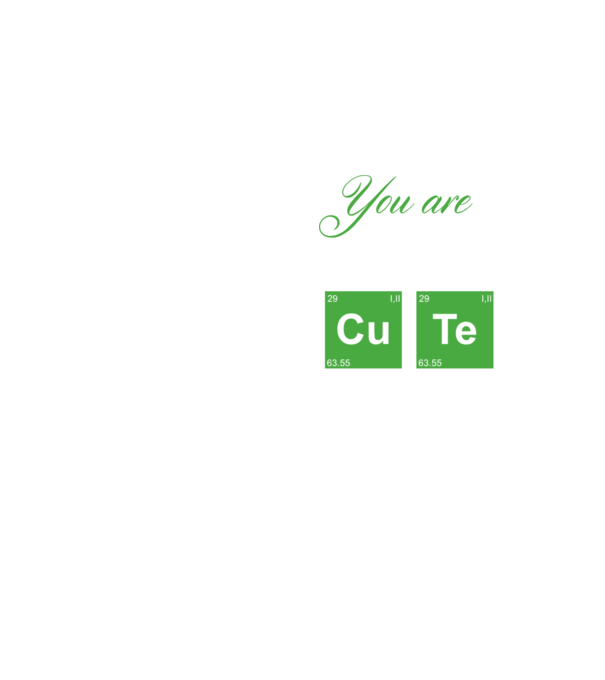 You are really cute model galben neon pe tricou